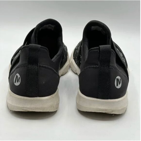 Merrell Women's Black White Flora Day Loop J97712 Light Weight Slip on Shoes 10 - Picture 5 of 7